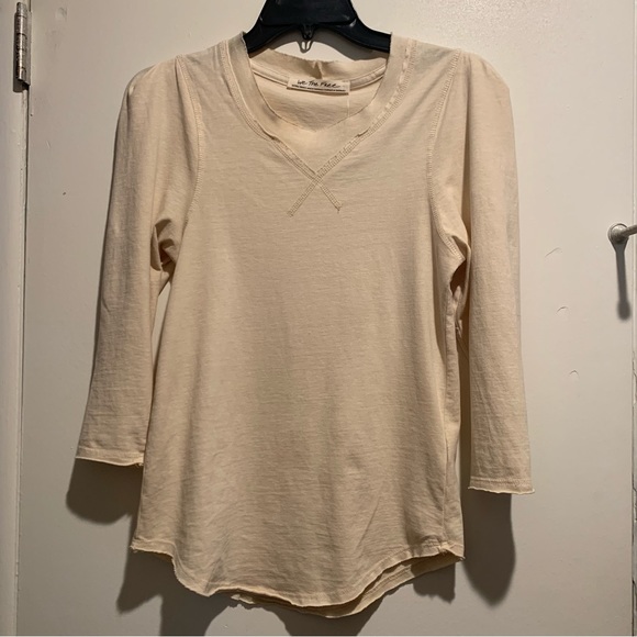 Free People We the Free Clover Puff Shoulder Top - Picture 3 of 6